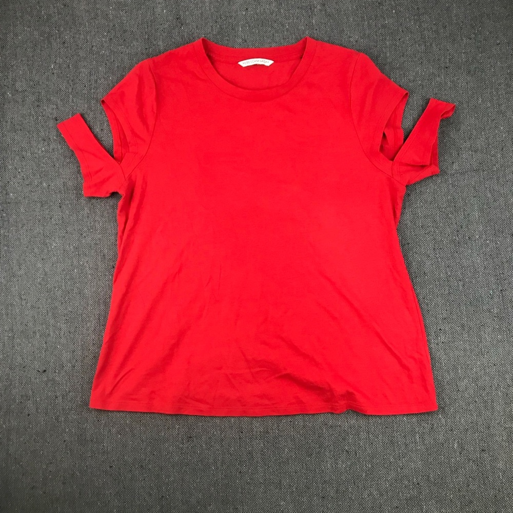 Rebecca Minkoff off shoulder style top shirt